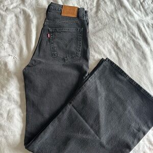 LEVI’S WASHED BLACK BOOTCUT JEANS - never worn